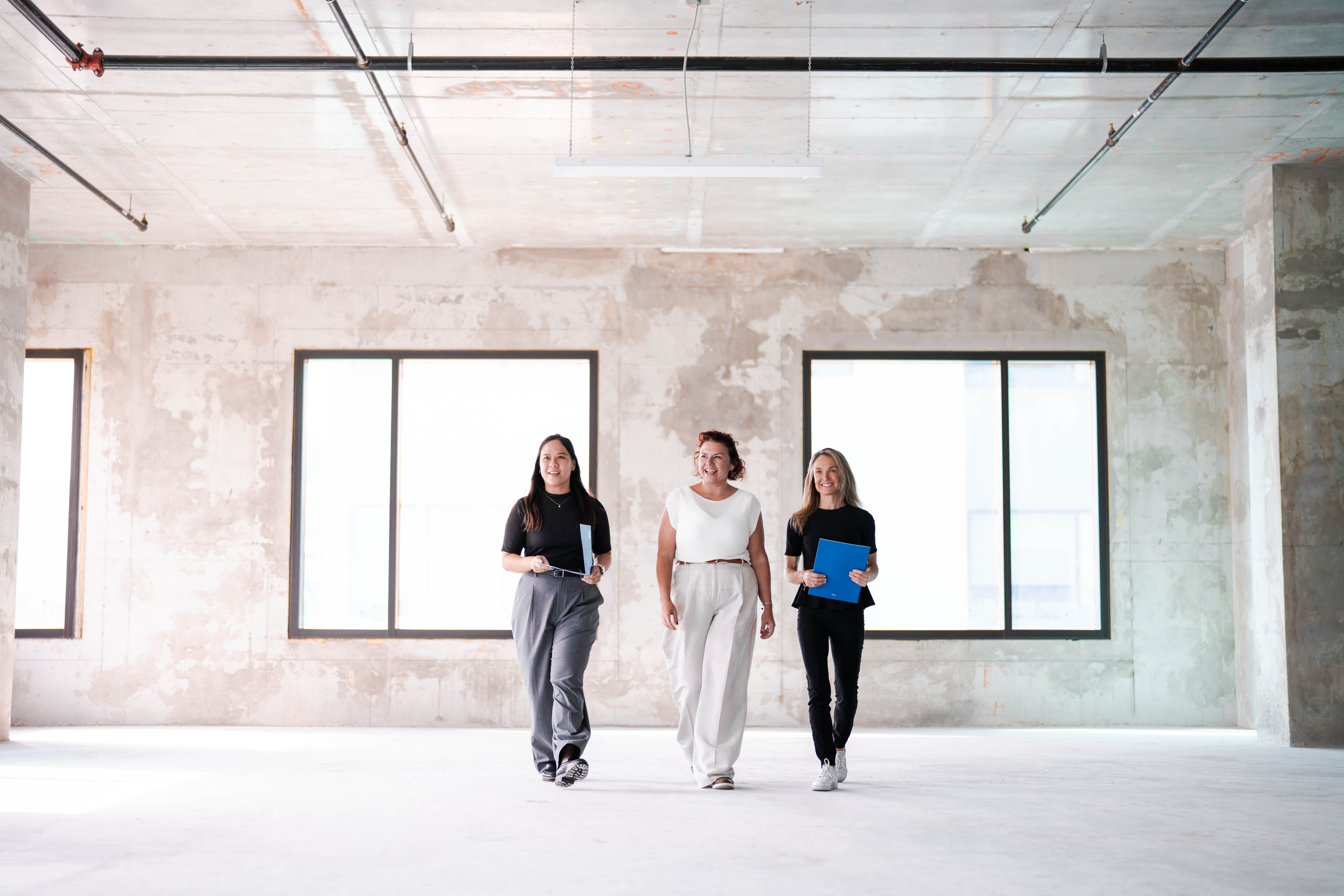Dart commercial leasing team (L-R) Abigail Ferrera, Jennifer Ebanks, Louise Carroll
